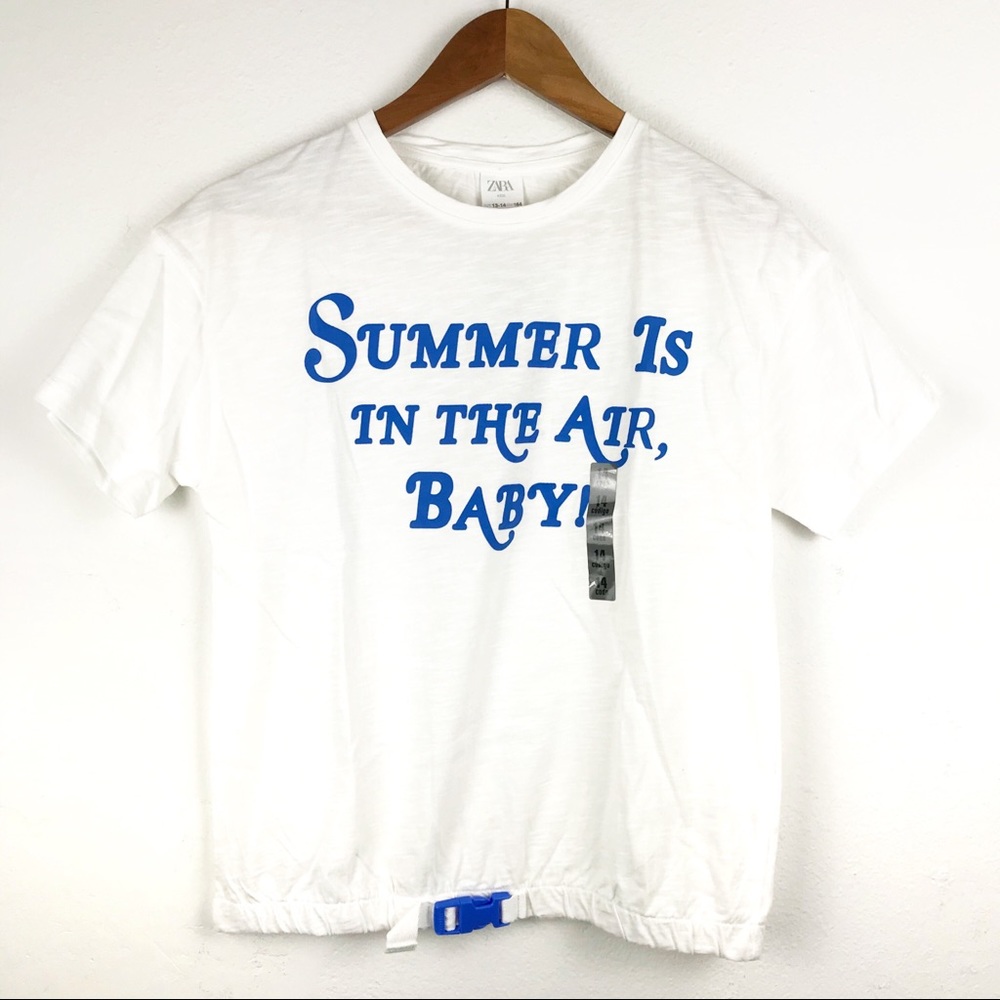 Zara Girls White Shirt - Picture 2 of 8